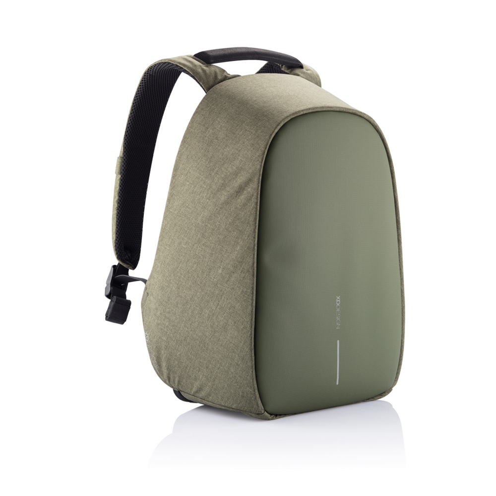 Bobby Hero Regular Anti-Diebstahl-Rucksack - grün, schwarz (± PMS 5743/ ± PMS Black)