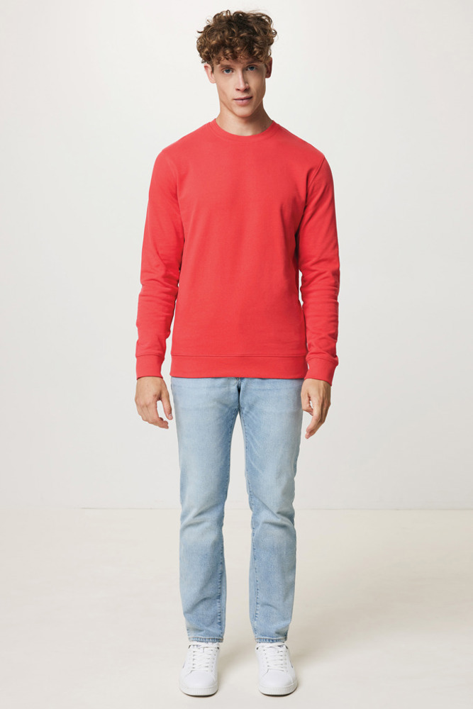 IQONIQ Zion Rundhals-Sweater aus recycelter Baumwolle