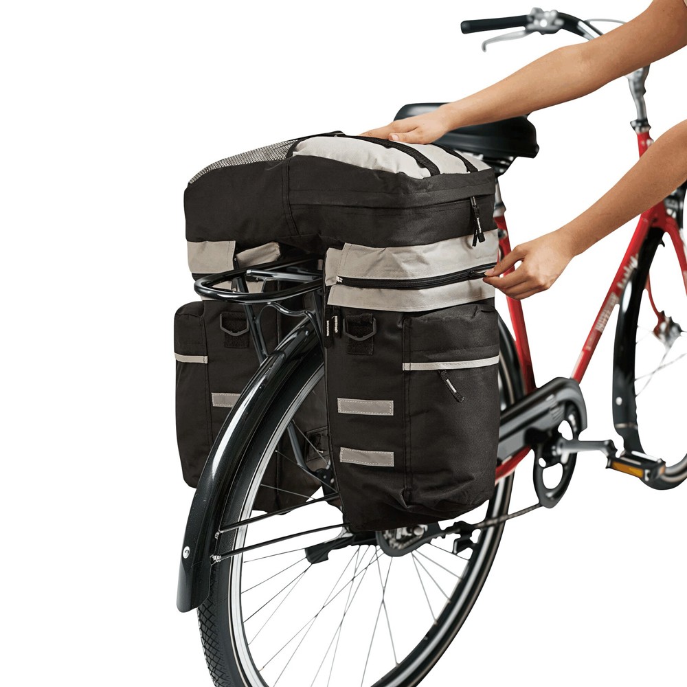 BIKE - Fahrrad-Packtaschenset 3-teilig