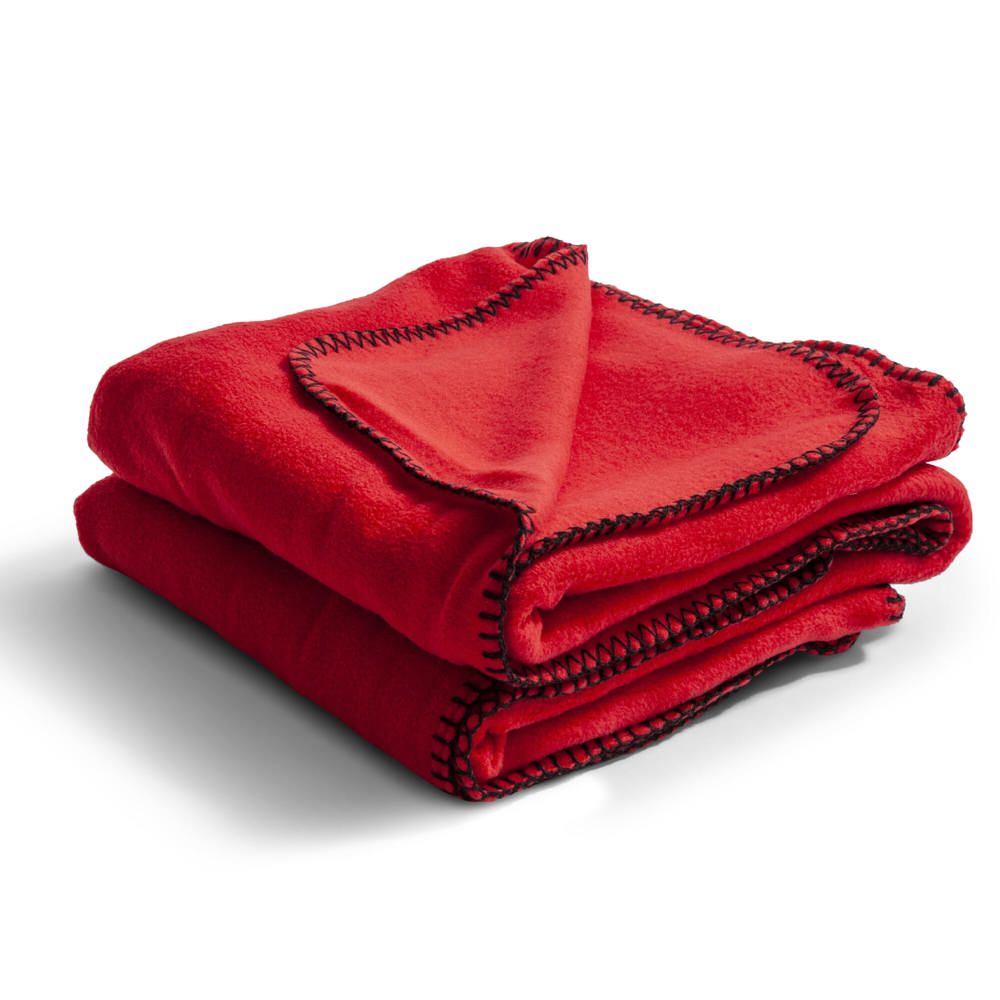 Nightingale Fleecepläd 130x170 cm - Rot