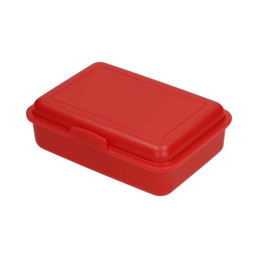 Vorratsdose "School-Box" mittel mit Trennwand - trend-rot PP