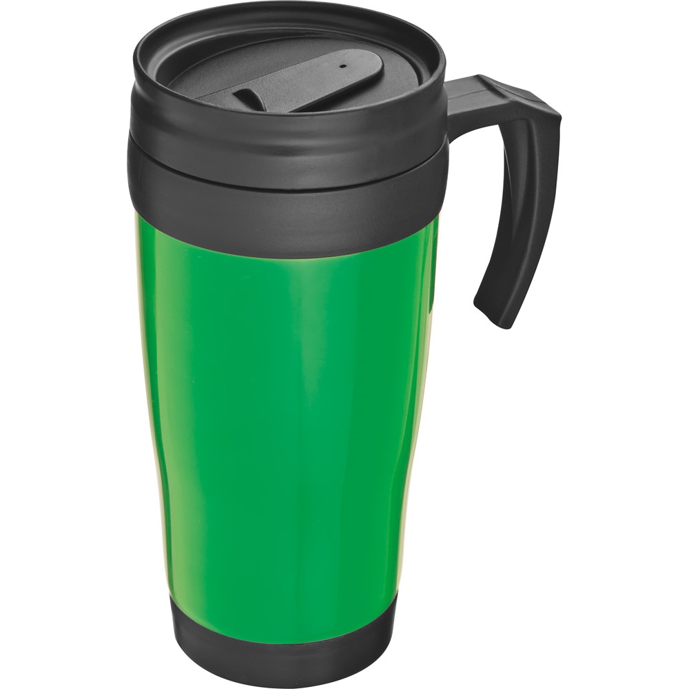 Isolierbecher aus Kunststoff, 400ml JOYCE - Grün