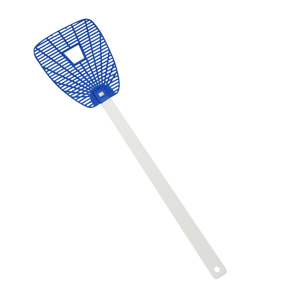 Fliegenklatsche "Fluchtloch" - Weiß/blau