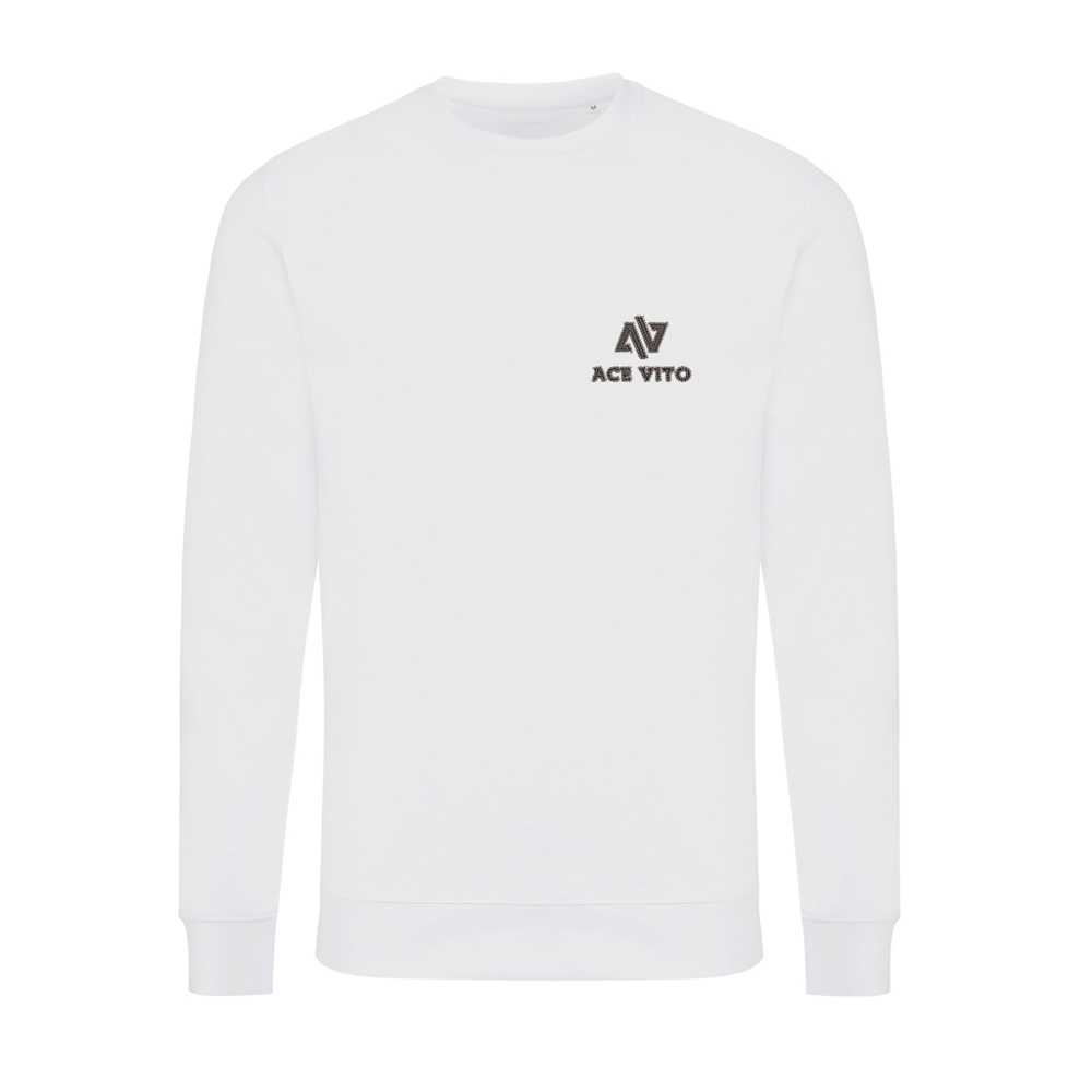 IQONIQ Zion Rundhals-Sweater aus recycelter Baumwolle