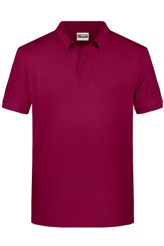 Men's Basic Polo OCS Standard - Wine (ca. Pantone 195C)