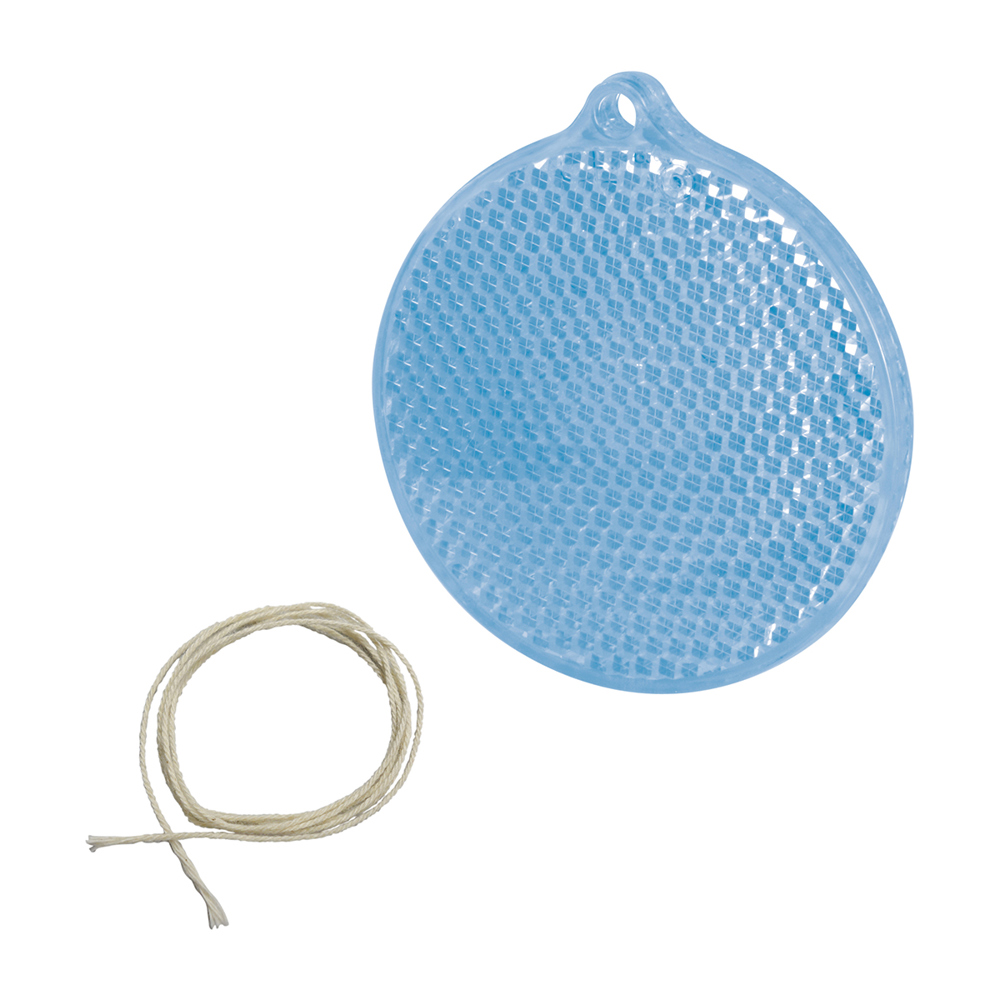 Sicherheits-Reflektor "Kreis" - blau-transparent