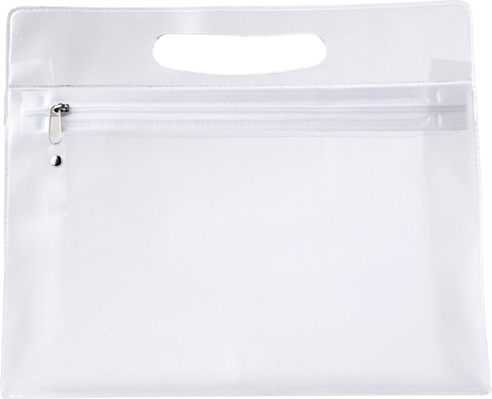 Kulturtasche aus PVC Clyde - Neutral