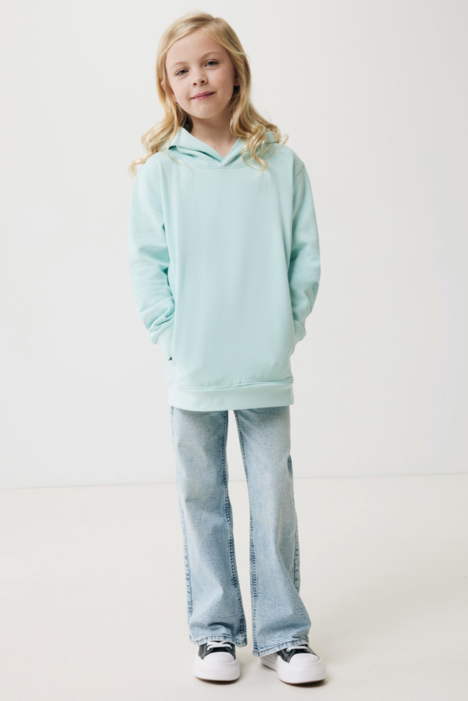IQONIQ Yengo KidsHoodie mit Seitentaschen aus rec. Baumwolle