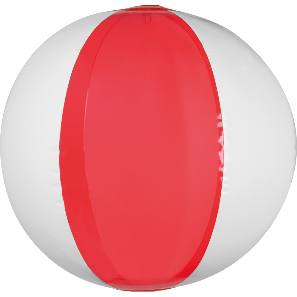 Strandball bicolour farbig/transparent MARGARETHE
