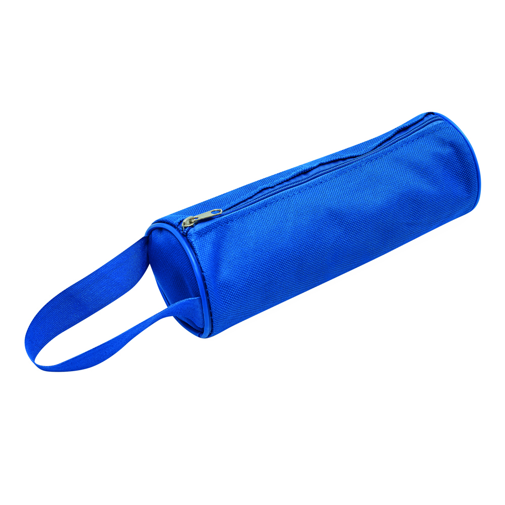 SCHOOL - Runde Stiftetasche - Blau