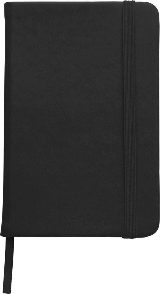 Notizbuch aus PU Brigitta - Schwarz