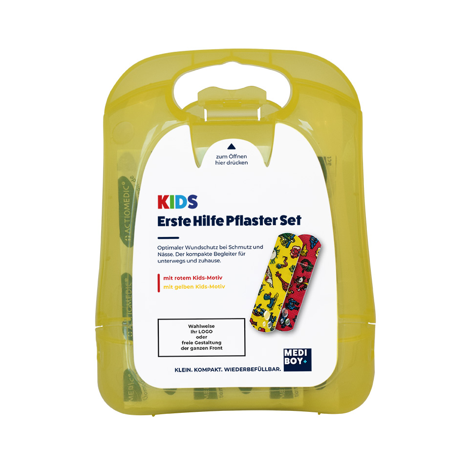 Mediboy KIDS Pflasterset - Gelb