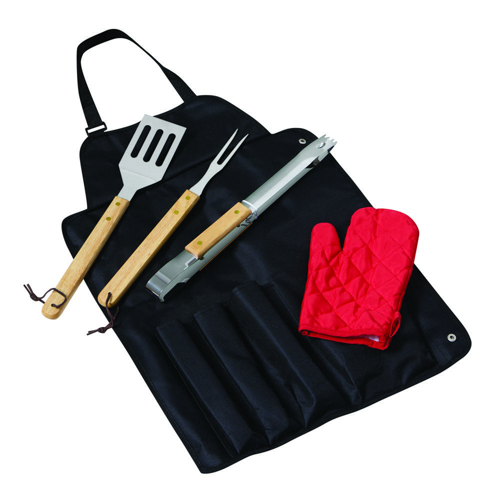 GREAT BBQ - Grill-Schürze mit Grillbesteck