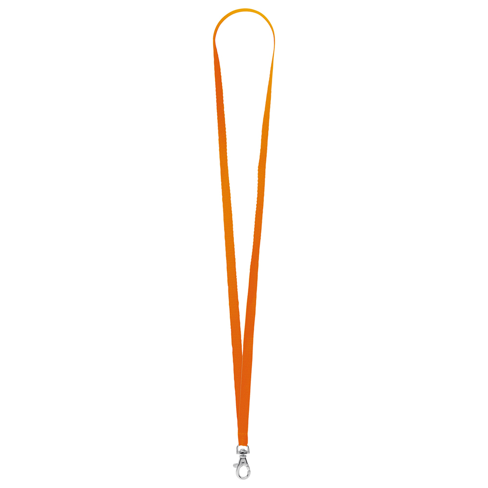 Schlüsselband/Lanyard "Standard" - Orangerot (ca. Pantone 021C)