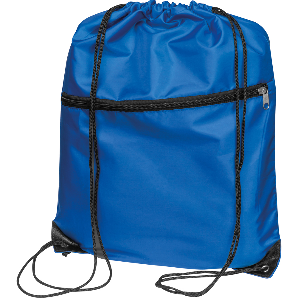 Gymbag aus recyceltem Polyester HILDA - Blau