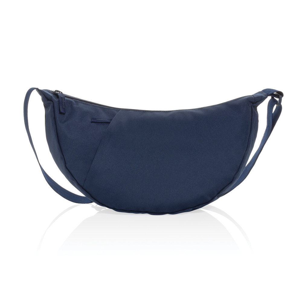 Crescent XL AWARE™ RPET Half-Moon Sling Tasche - navy blau (± PMS 19-3923TCX)