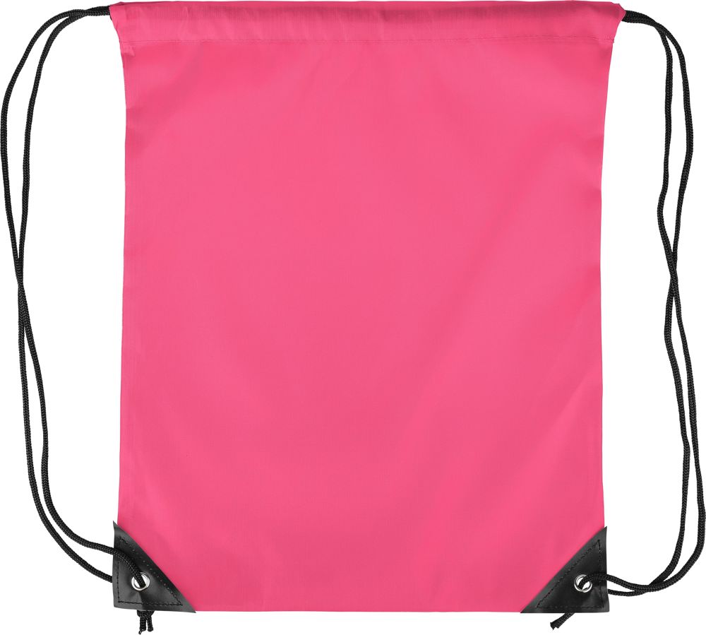 Turnbeutel aus Polyester Stef - Rosa