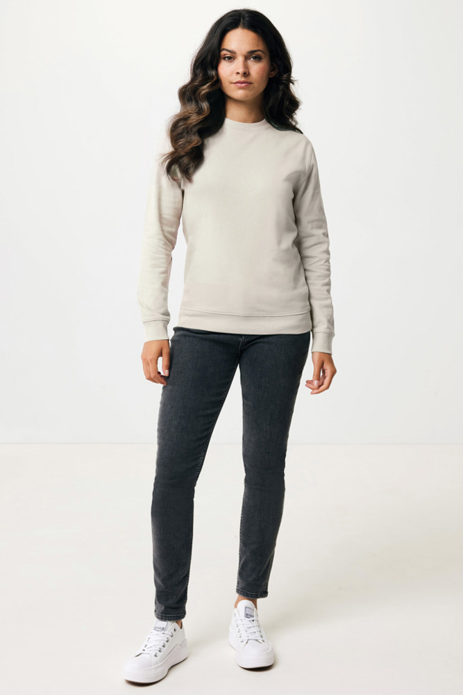 IQONIQ Zion Rundhals-Sweater aus recycelter Baumwolle