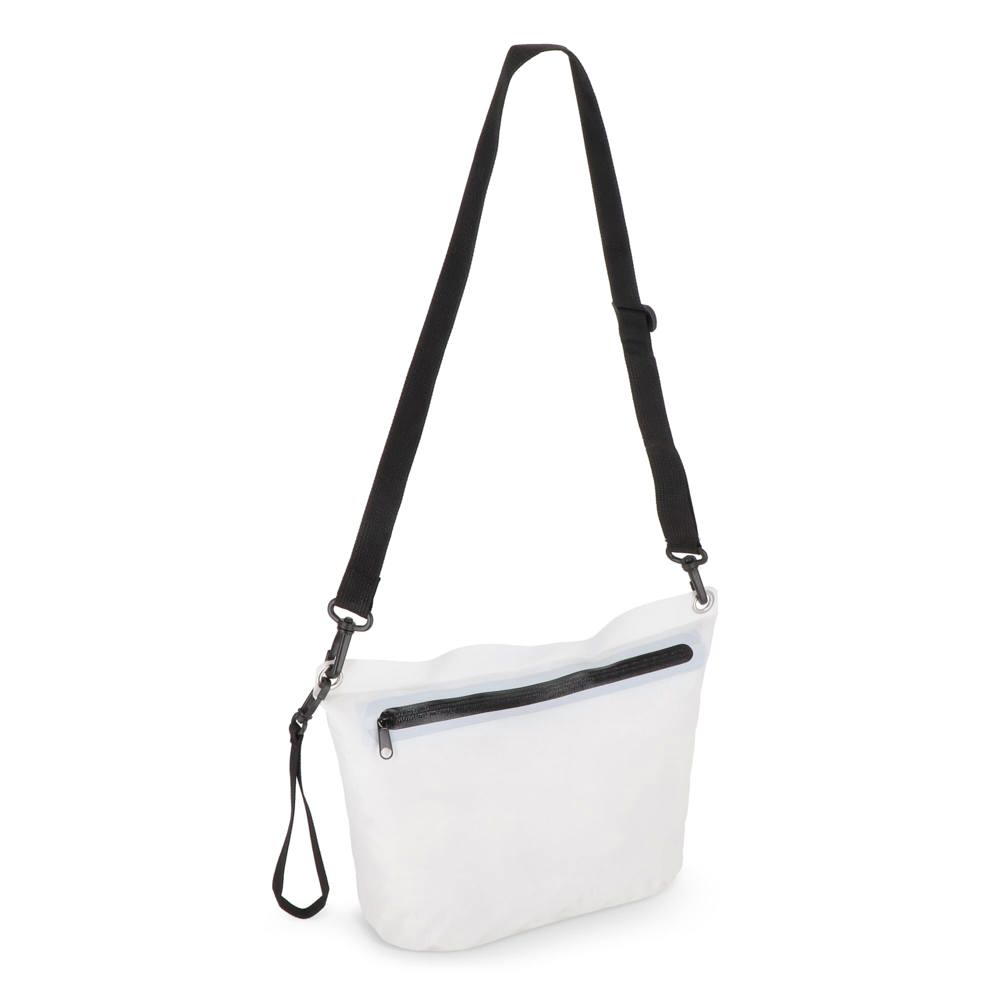 Wasserabweisende Ripstop-Umhängetasche 33 x 23 x 13 cm - Weiss