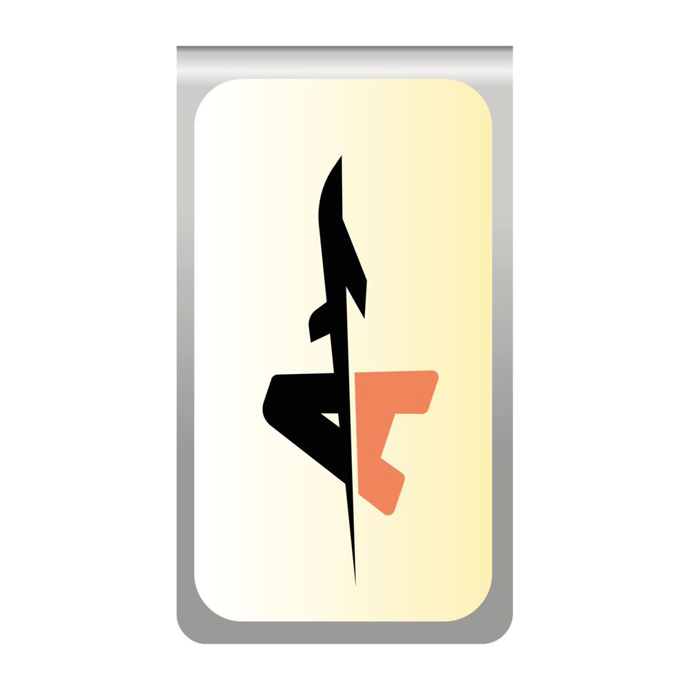 ROMINOX® Mehrweg-Büroklammer Straight Clip ohne Noppen, idealer Mailingartikel für Dokumente, bis zu 18 Seiten Klemmkraft