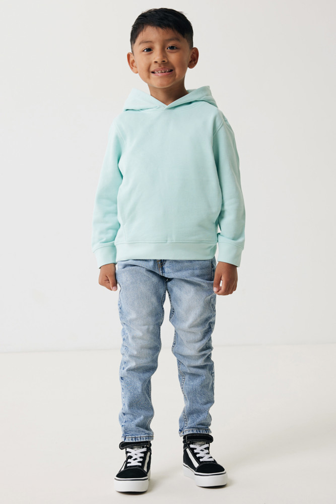 IQONIQ Yengo KidsHoodie mit Seitentaschen aus rec. Baumwolle