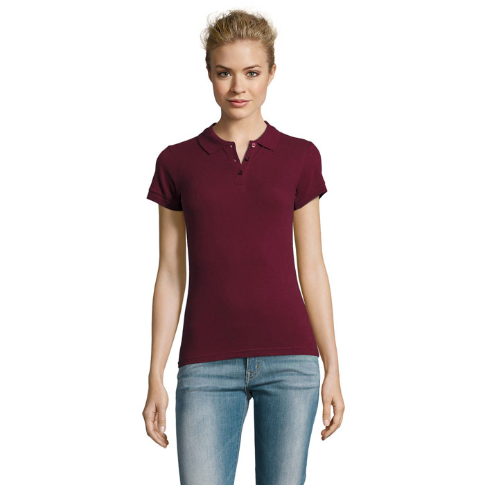 PERFECT WOMEN - PERFECT DAMEN POLO 180g - Burgundy