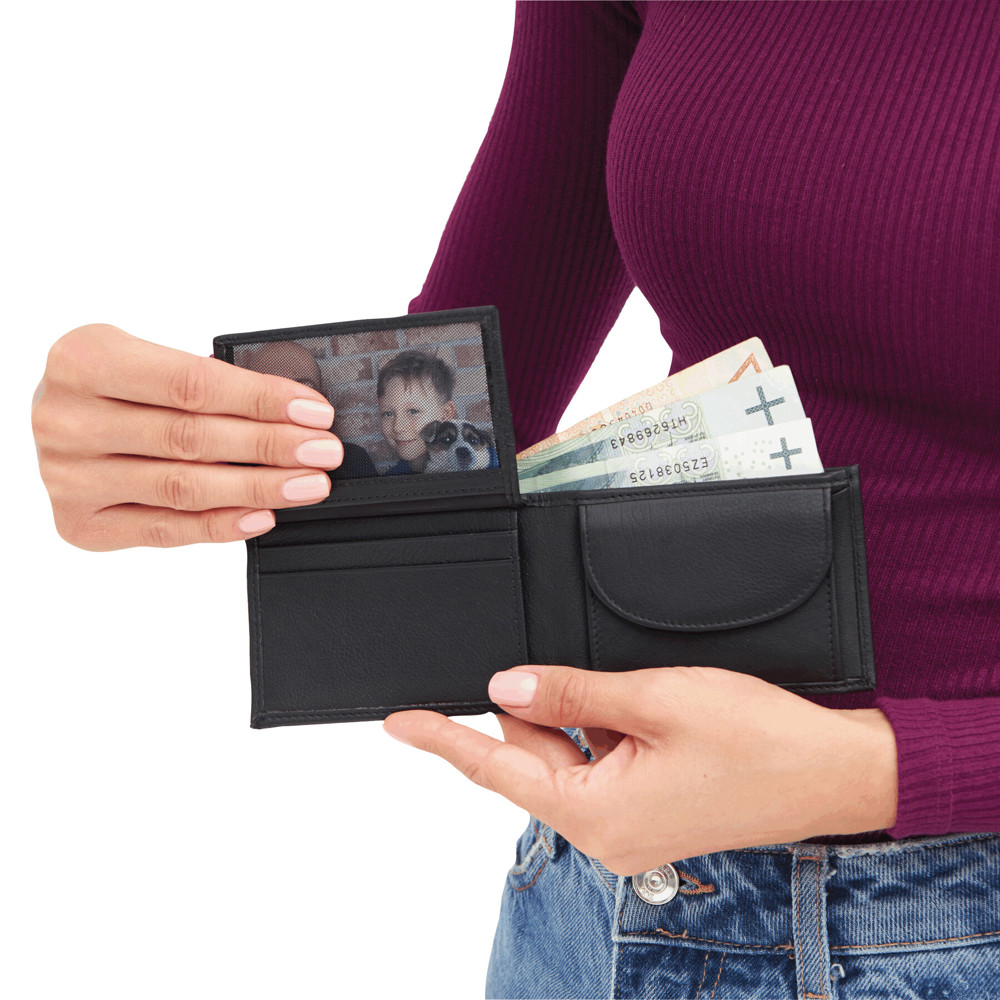 HOLIDAY - Echtleder-Geldbörse