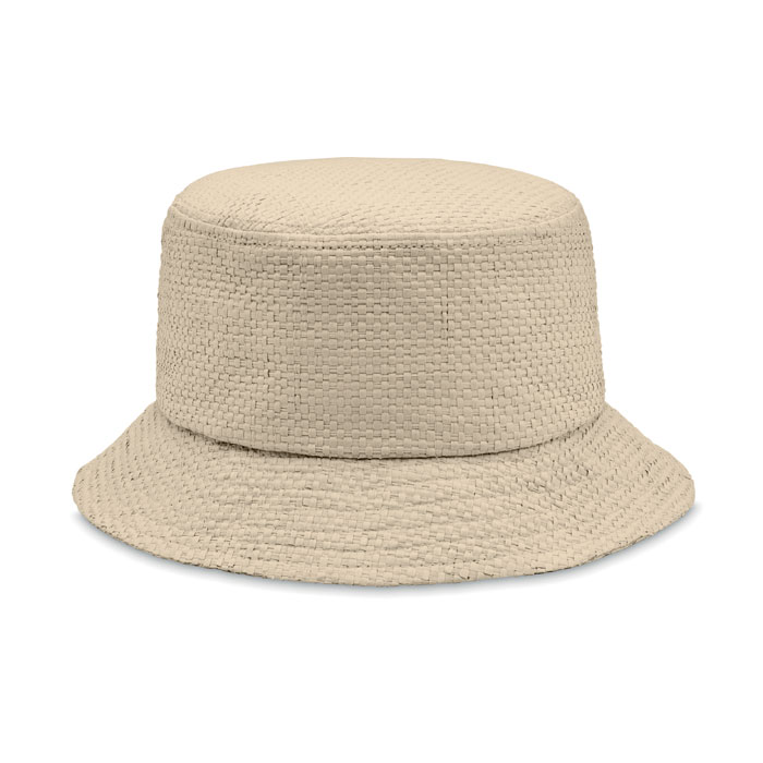BILGOLA+ - BUCKET HAT PAPIERSTROH - beige
