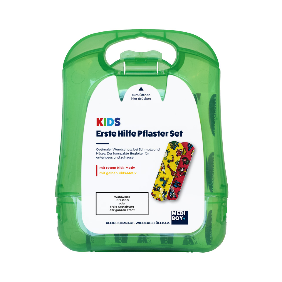 Mediboy KIDS Pflasterset - Grün