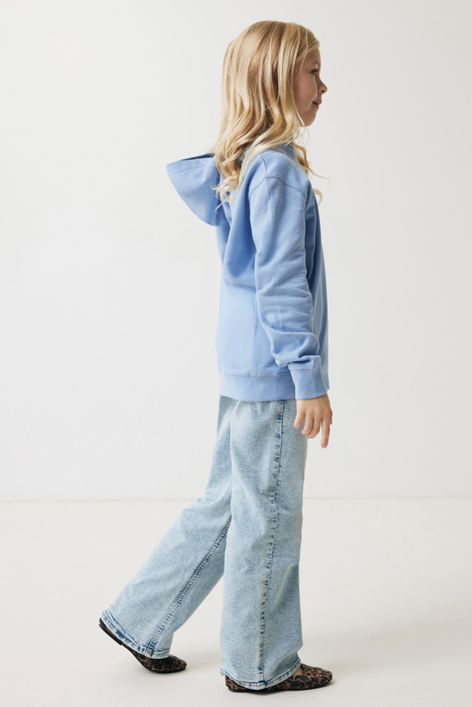 IQONIQ Yengo KidsHoodie mit Seitentaschen aus rec. Baumwolle