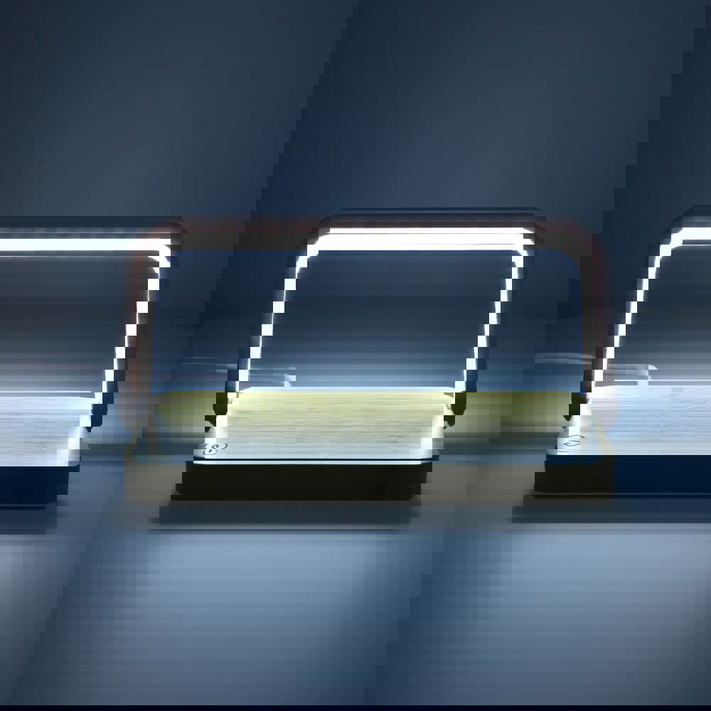 15-W-Wireless-Ladegerät mit dimmbarer LED-Lampe