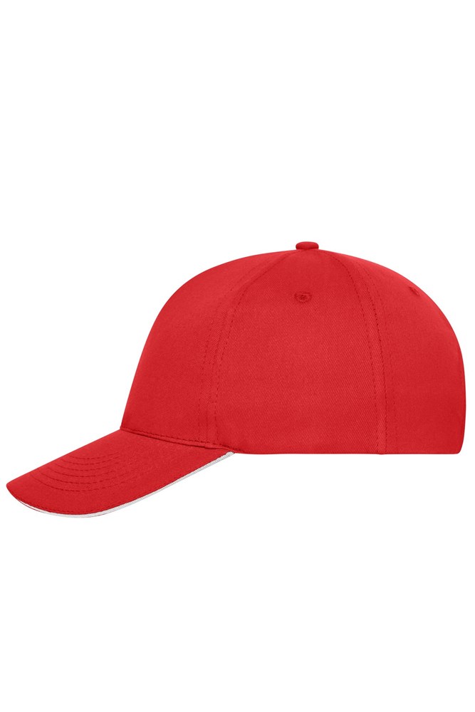 5 Panel Sandwich Cap Organic Cotton