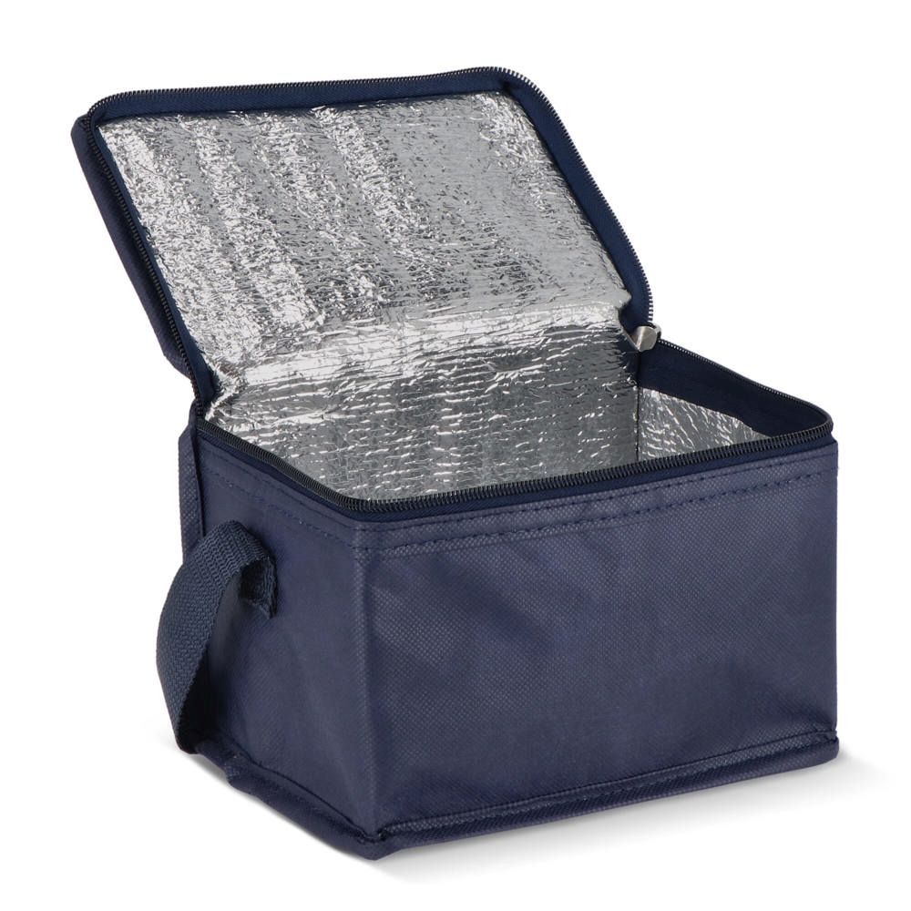 R-PET 6 Dosen-Kühltasche Non Woven 20x 13 x 12,5cm 75g/m²