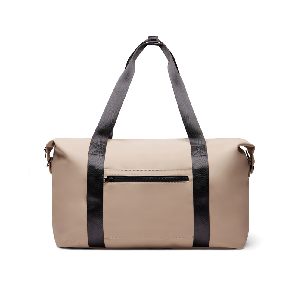 VINGA Baltimore RCS 24h Wochenendtasche - greige (± PMS 16-0906 TPG)