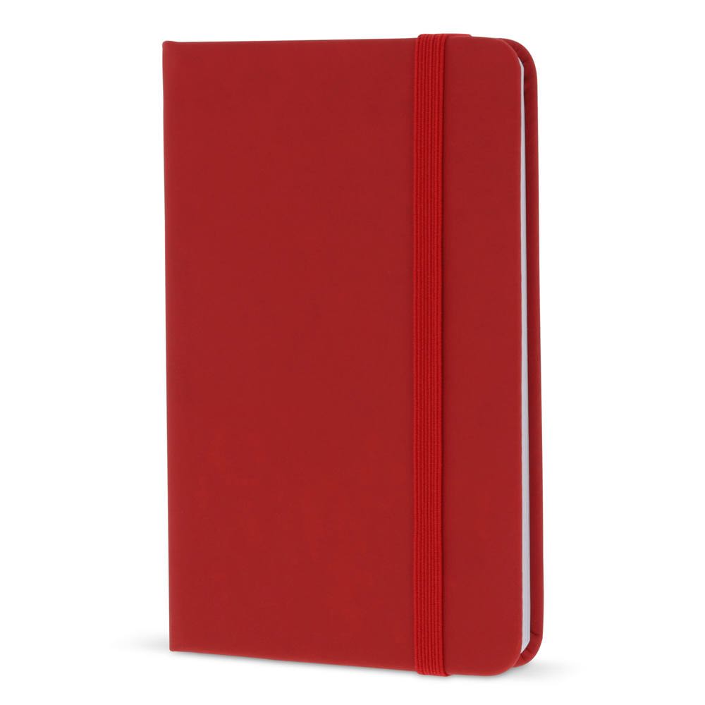 Notizbuch A6 aus PU - Rot