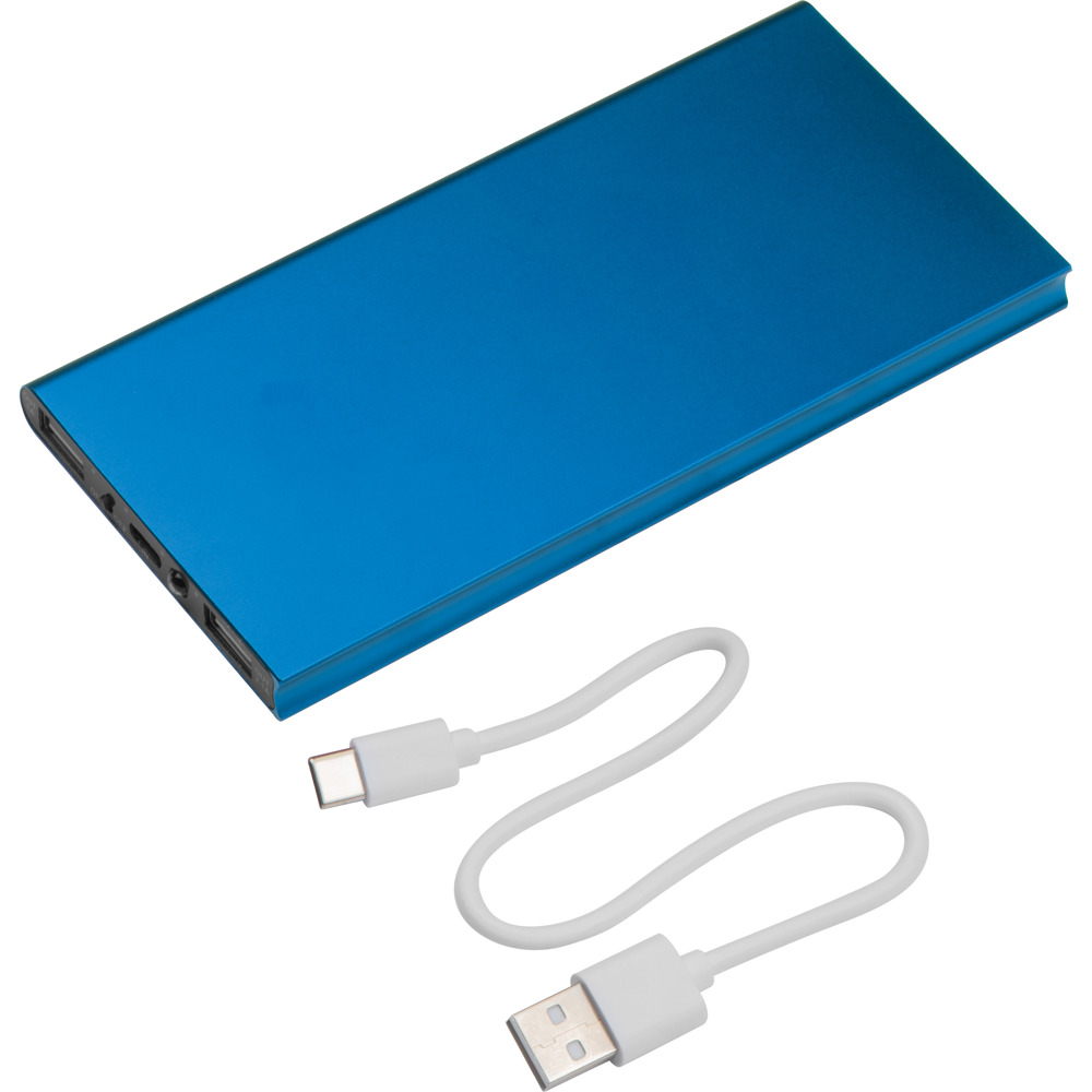 Powerbank 8.000 mAh Wolfsberg - Blau