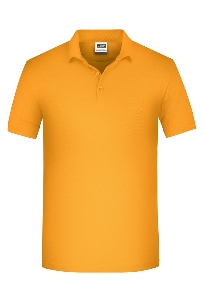 Men's ORGANIC Workwear Polo OCS Blended - Gold-yellow (ca. Pantone 1235C)
