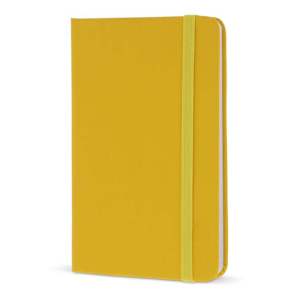 Notizbuch A6 aus PU - Gelb