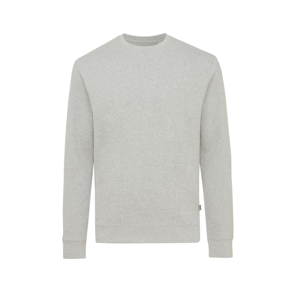 IQONIQ Denali ungefärbt. Rundhals-Sweater aus recycelter BW