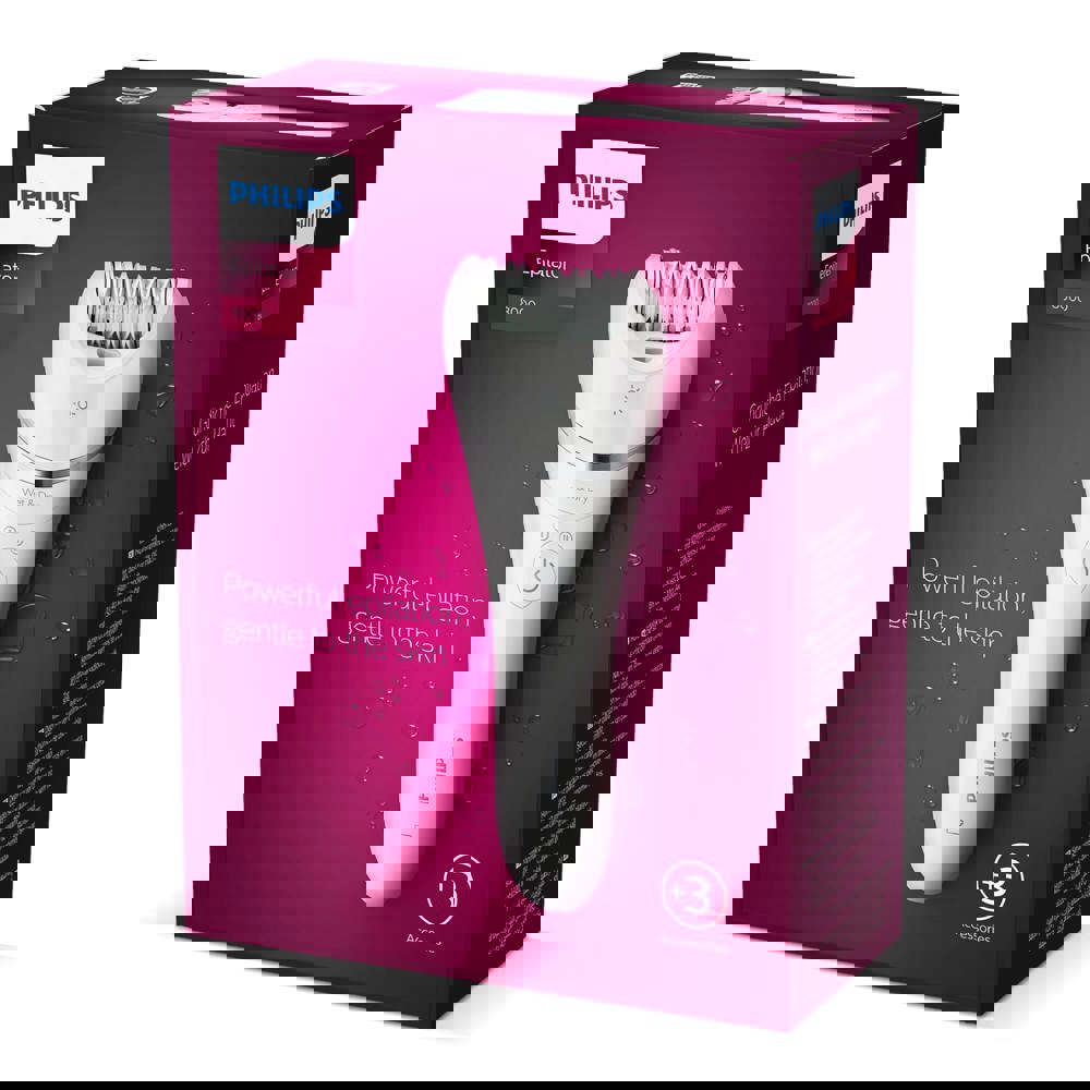 BRE700|Philips Epilator für Beine und Körper, nass und trocken