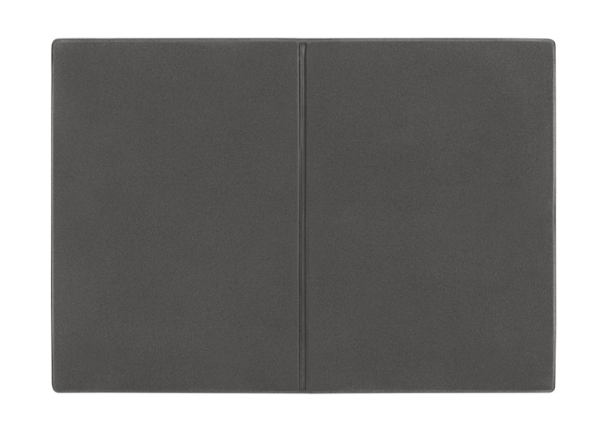 CreativDesign® Ausweistasche "2-fach" Velours - Grau