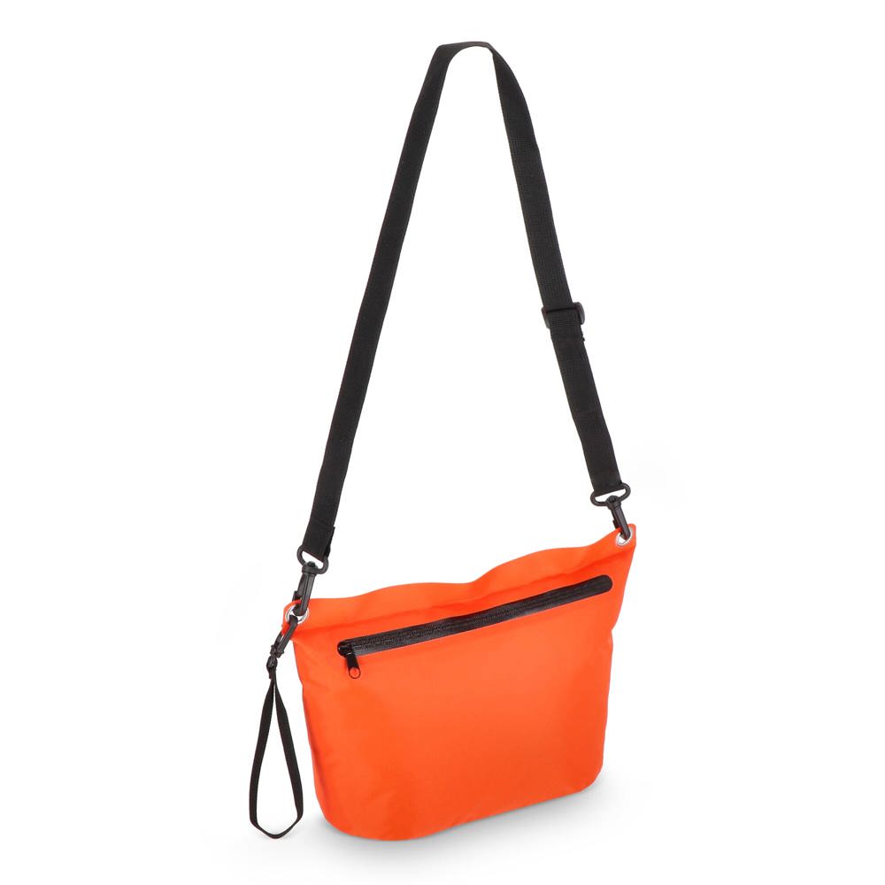 Wasserabweisende Ripstop-Umhängetasche 33 x 23 x 13 cm - Orange