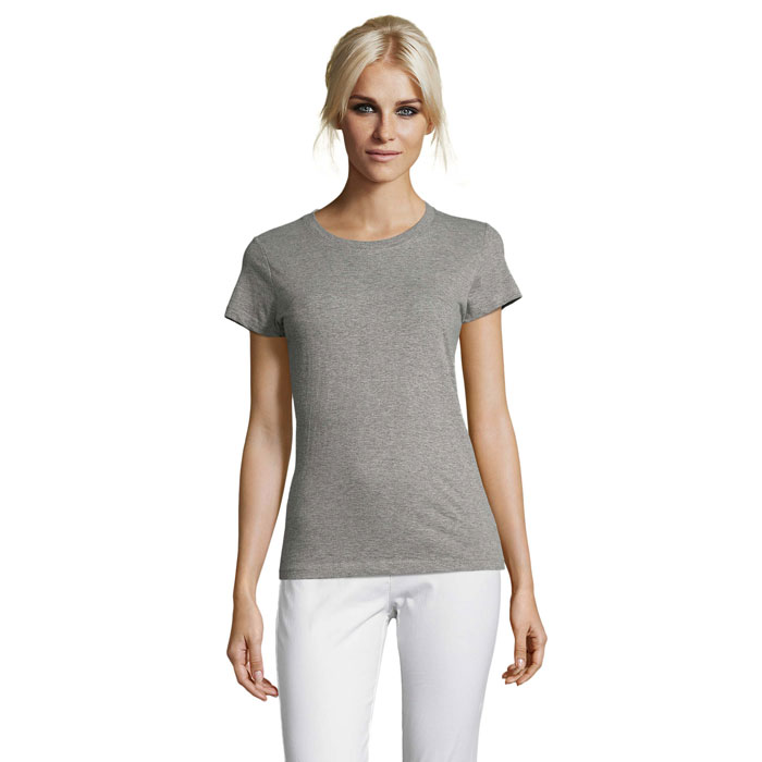 REGENT WOMEN - REGENT DAMENT-SHIRT 150g - Graue Melange