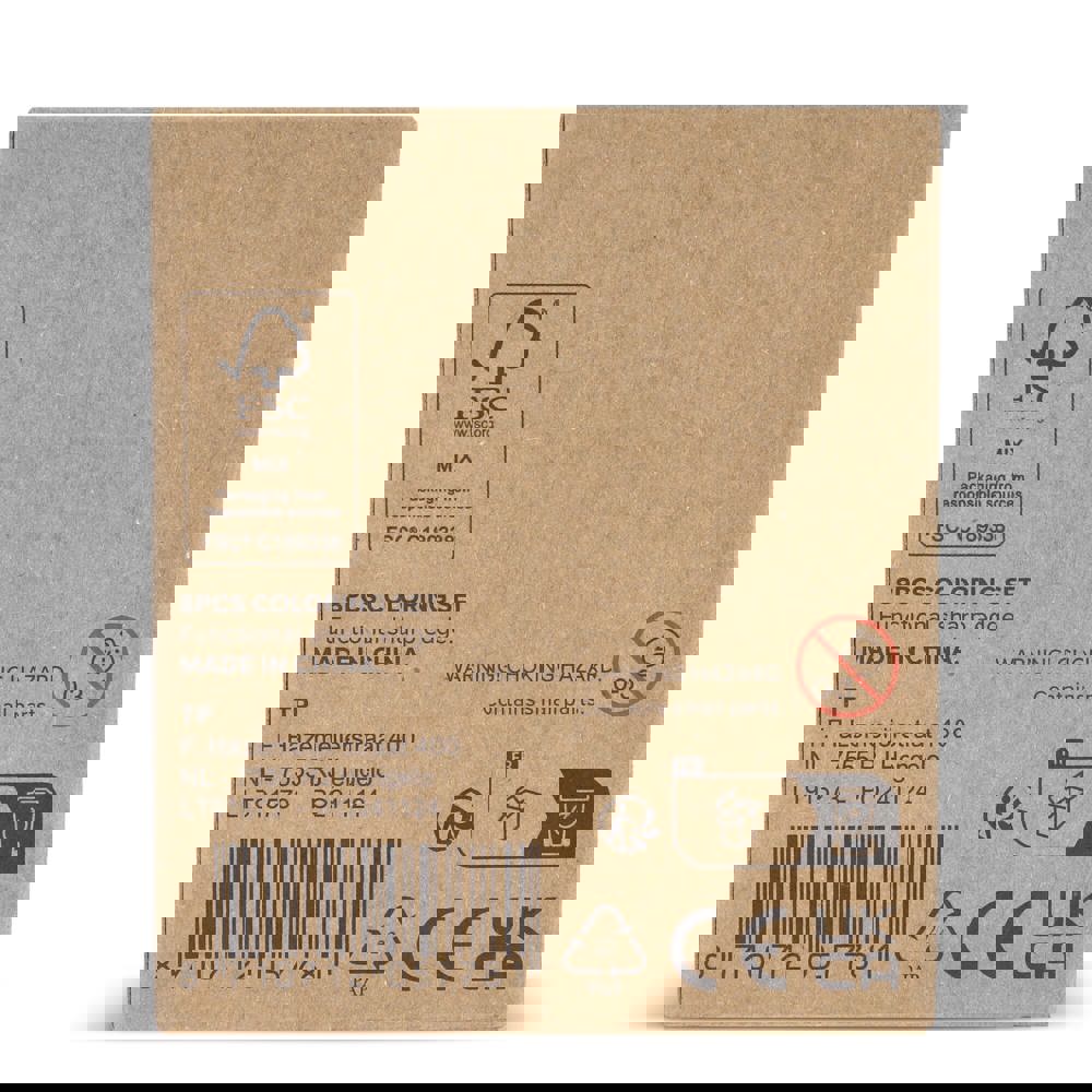 8-teiliges Malset in Kraftkarton