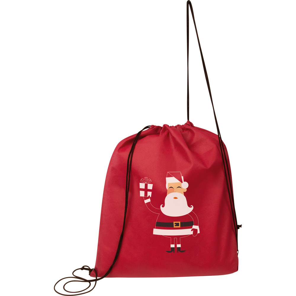 Gymbag aus Non Woven mit Weihnachtsmotiv LIVIA