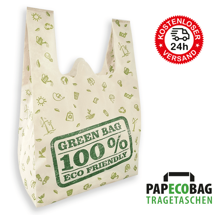 Non Woven Tasche CLASSIC mit 100% ECO FRIENDLY Motiv