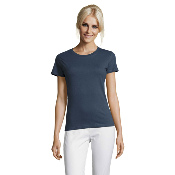 REGENT WOMEN - REGENT DAMENT-SHIRT 150g - Denim