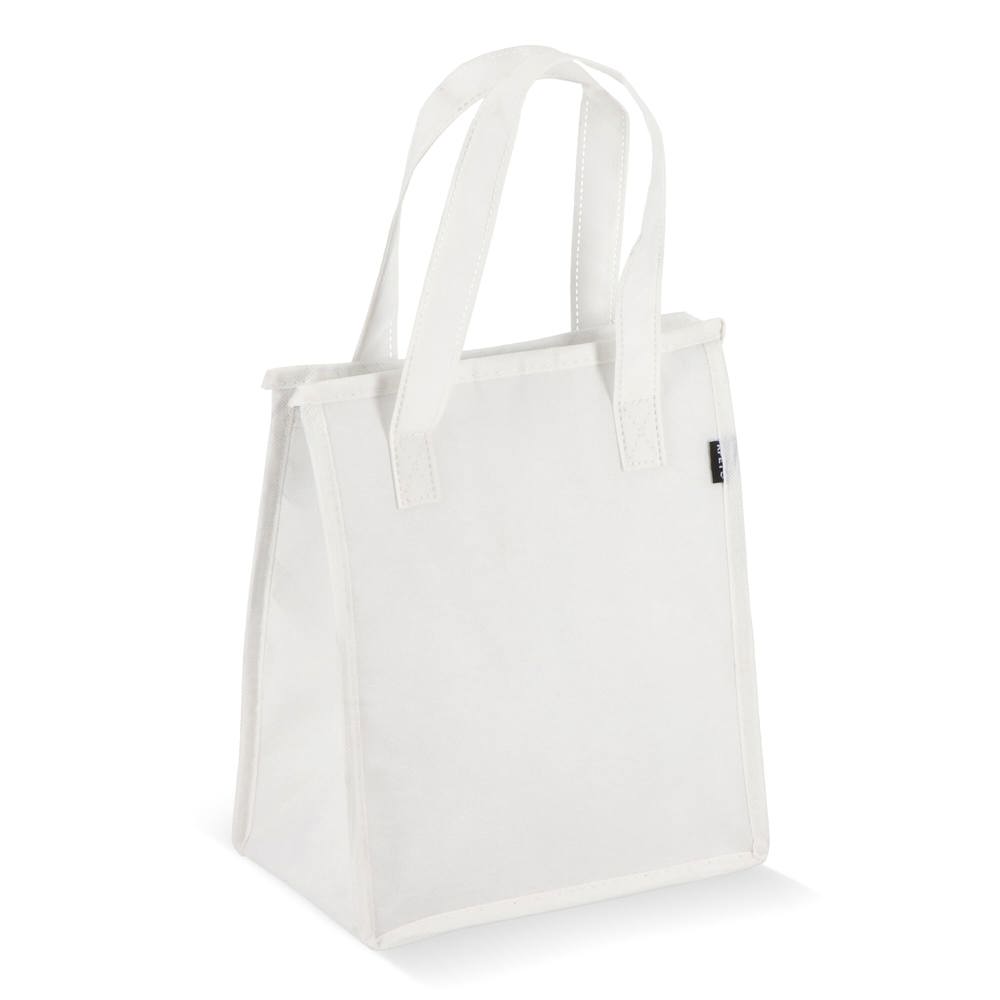 R-PET Kühltasche Non Woven 23x 15 x 27,5cm 75g/m² - Weiss