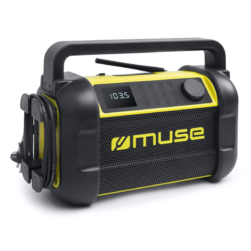 M-928 | Muse arbeitsradio mit bluetooth 20W mit FM-Radio