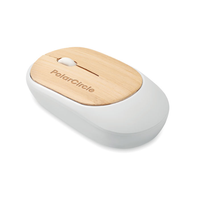 CURVY BAM - Optische Mouse Bambus